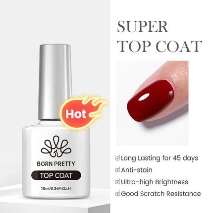 BORN PRETTY 10ml Rainbow Purple Water Light Cat Magnetic Gel Nail Polish Shining Sliver-light Holographics Semi Permanent UV Gel