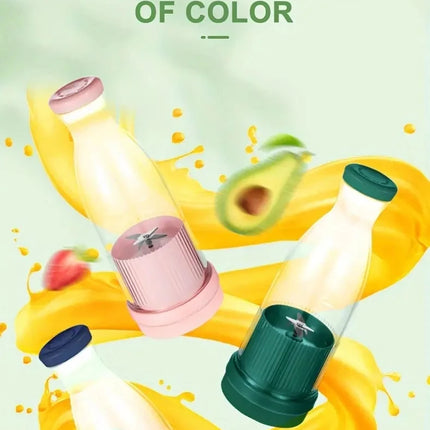 Electric Juicer Cup 6 Blades Blender Milkshake Machine USB Portable Fruit Milk Mixing Tool Mini Fresh Juice Blender Sport