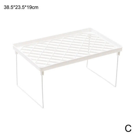 Kitchen Cupboard Organizer Shelf Space Saving Cabinet Foldable Storage Rack Spice Jars Spice Rack Bathroom Kitchen Accessories