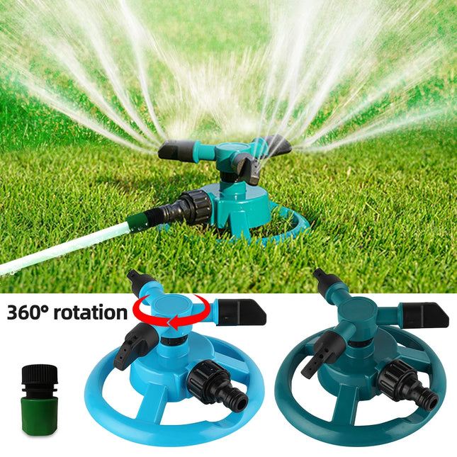 360° Rotating Garden Sprinkler System