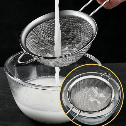 Stainless Steel Fine Mesh Strainers Set
