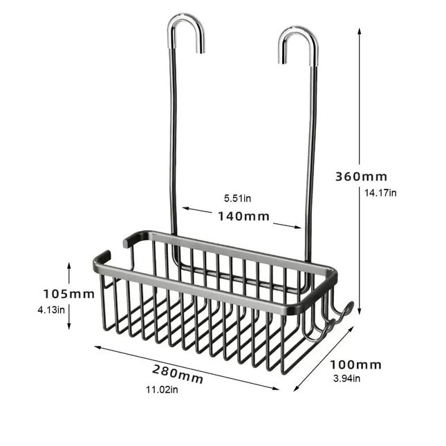 No Drilling Aluminum Shelf