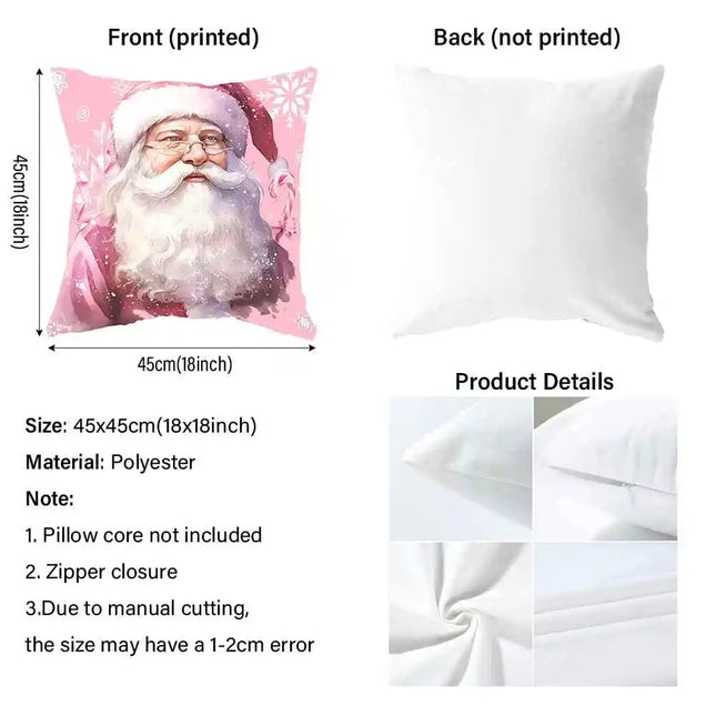Tropical Leaf-Print Pillowcase ,Sofa bedroom cushion cover, single-sided printing, without pillow core