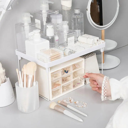 Kitchen Cupboard Organizer Shelf Space Saving Cabinet Foldable Storage Rack Spice Jars Spice Rack Bathroom Kitchen Accessories