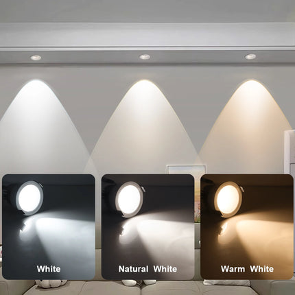 AC85-265V COB Bulb spot led plafond encastrable LED Downlight Aluminum Ceiling Lamp Corridor Kitchen Home Decoration