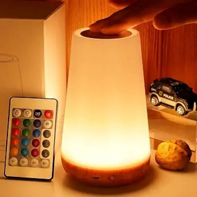 USB Rechargeable Dimmable Touch Night Lamp
