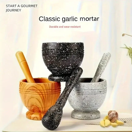 Kitchen Garlic Bowl，Food Grade Material，Multifunctional Grinder，Seasoning Grinder，Grain Material Grinder，Kitchen Utensils