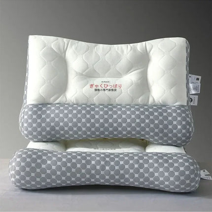 Adult Latex Reverse Traction Pillow Core Cervical Spine Protection Sleep Aid Specially Designed Household No Collapse