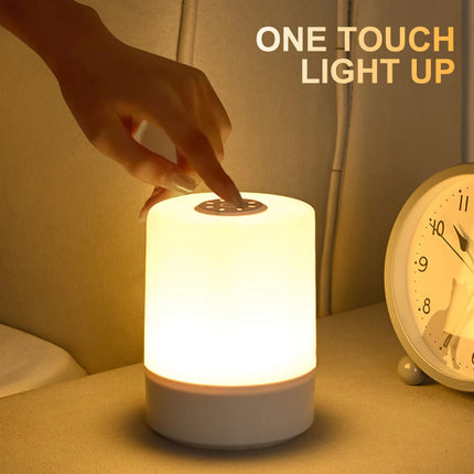 Touch Night Lamp with 3 Dimming Modes
