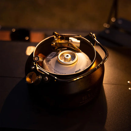 0.8L Stainless Steel Portable Camping Kettle