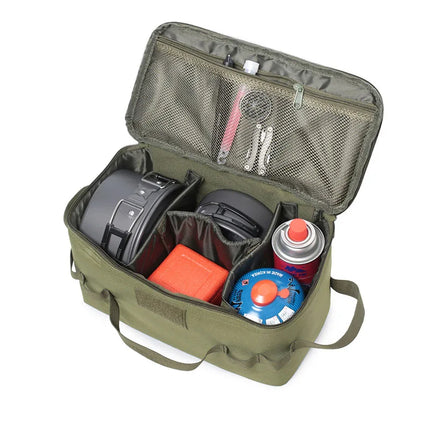 Outdoor Tool Bags Camping Gas Tank Storage Bag Large Capacity Ground Nail Gas Canister Picnic Cookware Multifunction Kit BagsOut