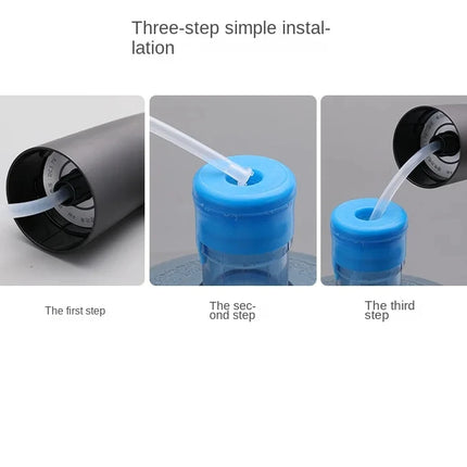 Automatic Water Press Household Barreled Water Electric Water Pump USB Rechargeable Mineral Water Pump Portable Water Dispenser