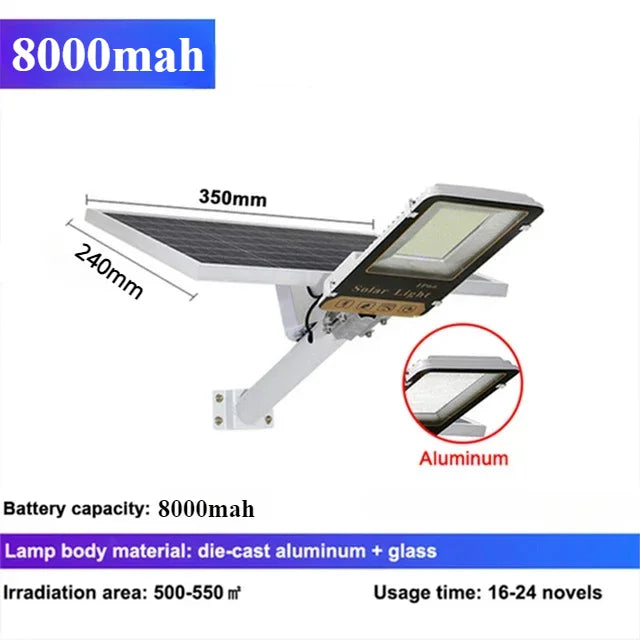 8000mAh Solar Street Light