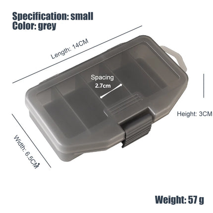 48 Grids Compartment Plastic Storage Box Jewelry Earring Box Bead Screw Container Home Storage Case Display Organizer Container