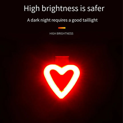 New Bicycle Taillight Cycling Lights Multi Lighting Modes USB Charging Led Flash Tail Rear Lights Bike Accessories