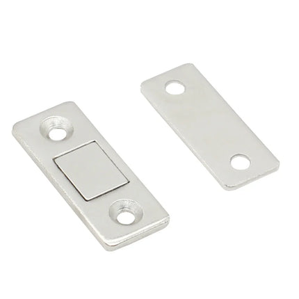 Magnetic Cabinet Catches Magnetic Door Stop Ultra Thin Drawer Magnet Catch Hidden Door Closer Adhesive Cabinet Latch for Kitchen