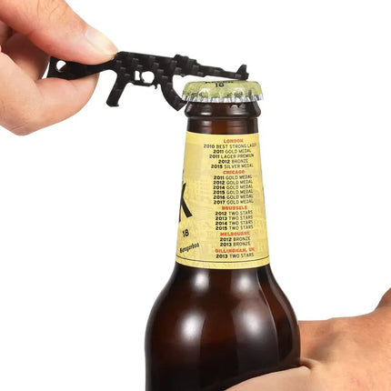 Carbon Fiber Beer Wine Bottle Opener Kitchen Gadgets Accessories Shark And AK47 Gun Attractive Appearance Design
