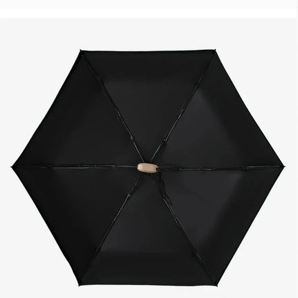 1Pc 55% Off Mini Sun Umbrella Pocket Rain Umbrella Vinyl Folding UV Ultraviolet Protection Sun Shade Pocket Parasol Capsule