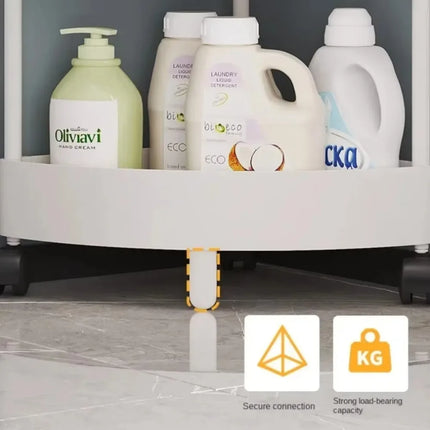 Multi-Layer Bathroom Corner Shelf Organizer Rack