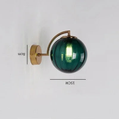 Modern LED Wall Lamp Glass Sconce