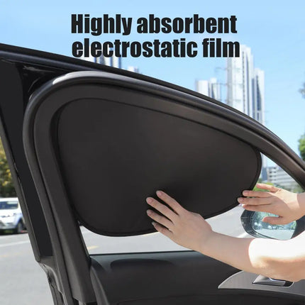 1pair Car Side Window Sun Shade Sun Protection And Heat Insulation Auto Curtains UV Protection Auto Shade Car Interior accessory