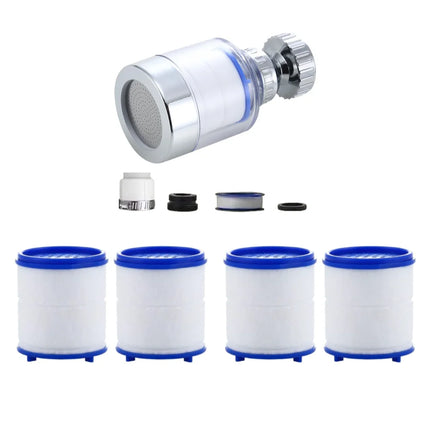 Faucet Filter Elements Water Purifier Filter emove Chlorine Heavy Metal Faucet Adapter PP Cotton Filtration for Kitchen Bathroom