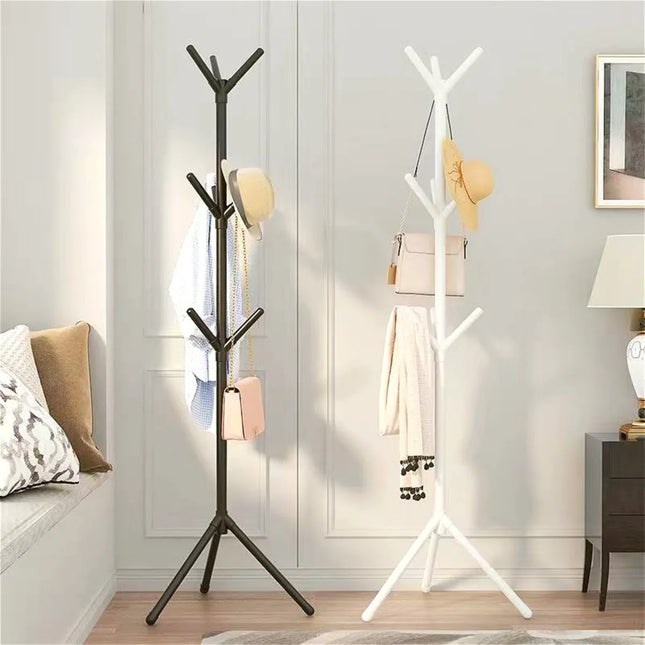 Floor-to-Floor Clothes and Hats Rack