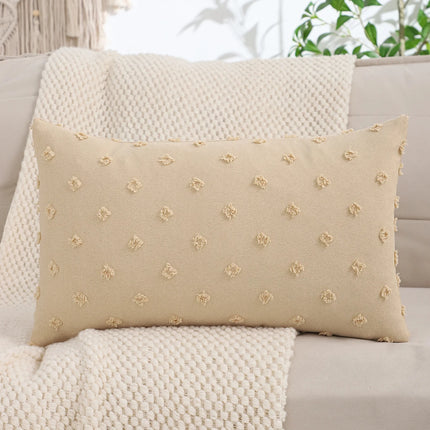 1 PC Jacquard Linen Decoration Throw Pillow Cover Living Room Decoration
