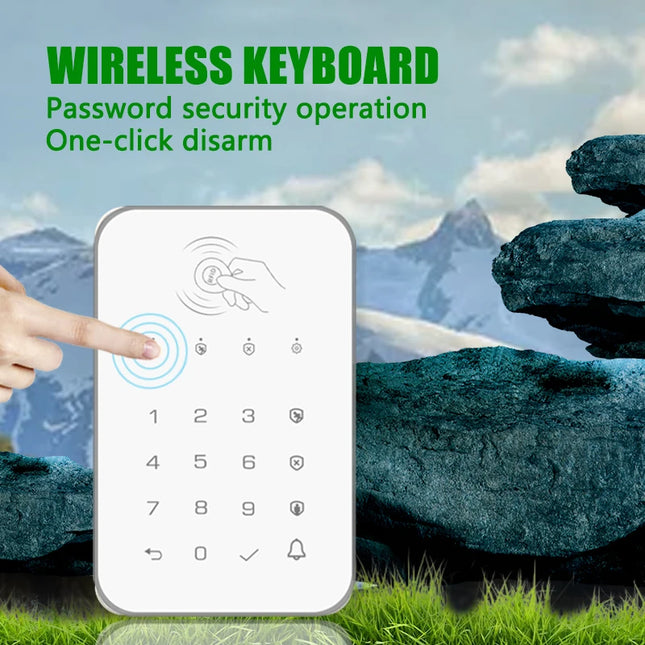 Wireless Touch Keyboard Lock