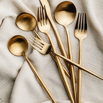 24pcs Stainless Steel Cutlery Set