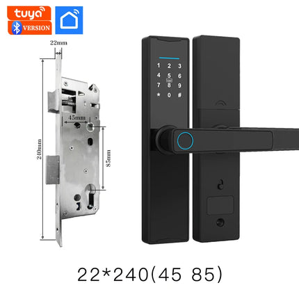 Smart Fingerprint Door Lock for Home Security Access