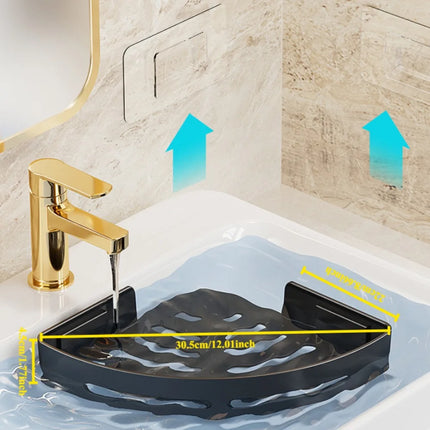 Adhesive Bathroom Shampoo Holder