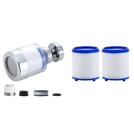 Faucet Filter Elements Water Purifier Filter emove Chlorine Heavy Metal Faucet Adapter PP Cotton Filtration for Kitchen Bathroom