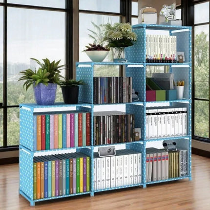 Simple Bookshelf Floor To Ceiling Dormitory Space Saving Home Storage Rack Wear-resistant Rack Multifunctional Storage Cabinet