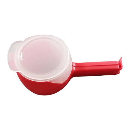 1pcs Plastic Cap Sealer Clip with Pour Spouts Snack Candy Storage Food Storage Bag Sealing Clips  Fresh Clamp Kitchen Organizer
