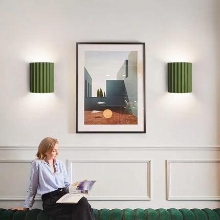 Nordic LED Resin Wall Lamp