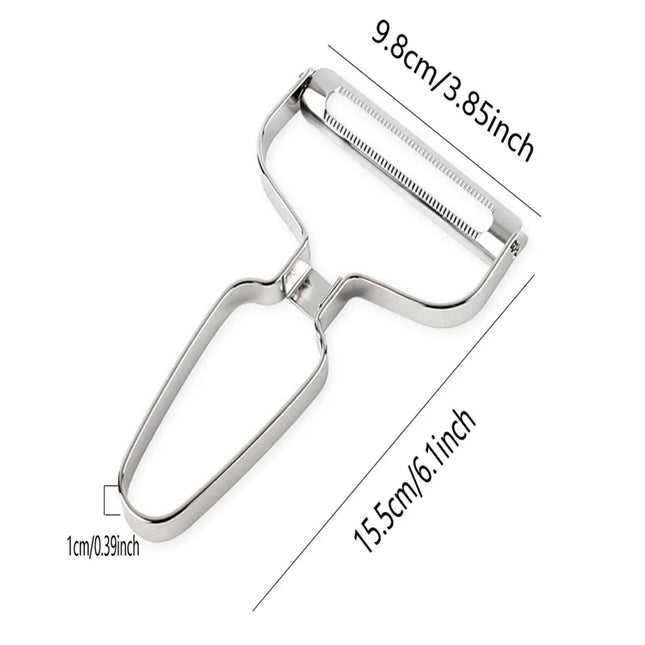 1 Piece of Stainless Steel Peeler for Fruits, Carrots, Vegetables, and Potatoes, Vegetable and Fruit Peeler, Kitchen Tools