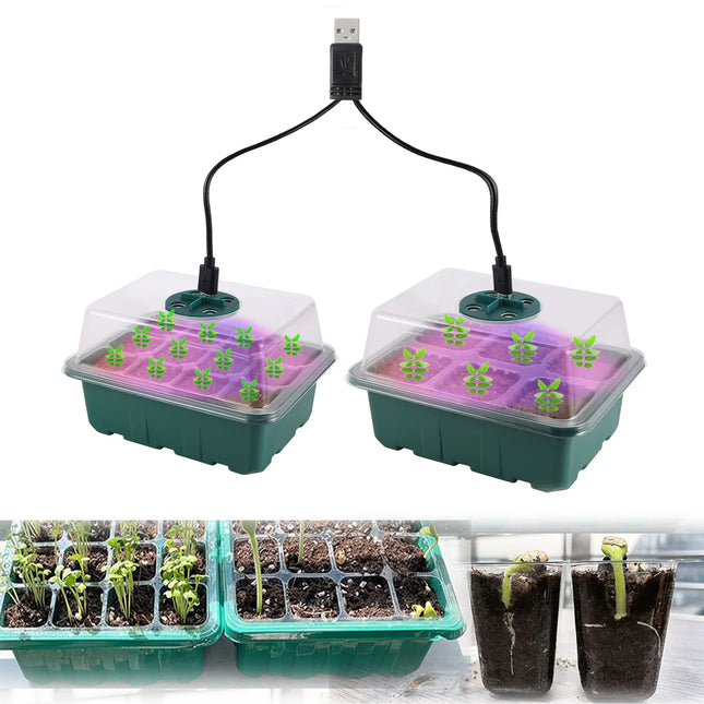 Seed Starter Tray with LED Light