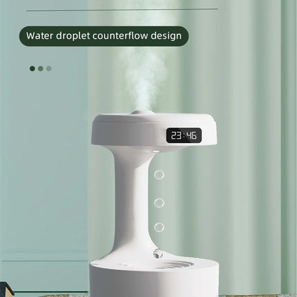 Humidifier Home Office Desktop Water Replenishment Device Creative Backflow Anti gravity Water Drop Humidifier