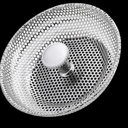 Waste Plug Kitchen Sink Strainer Replacement Basin Drain Filter Stainless Steel Shower Hair Catcher for Bathroom Accessories