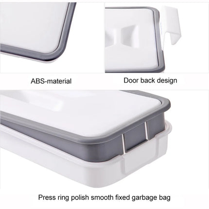 Kitchen Hanging Trash Can, Waste Bin, Garbage Rack, Tool Storage Holders, Trash Racks, Fashion Kitchen Cabinet Door Basket