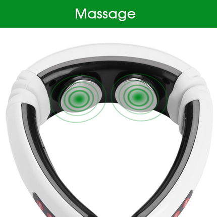 Electric Neck Massager Electric Pulse Magnetic Neck Massager Cervical Vertebra Treatment Shoulder Relax