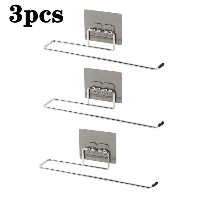1/2/3pcs Hanging Toilet Paper Holder Roll Paper Holder Bathroom Towel Rack Stand Kitchen Stand Paper Rack Home Storage Racks