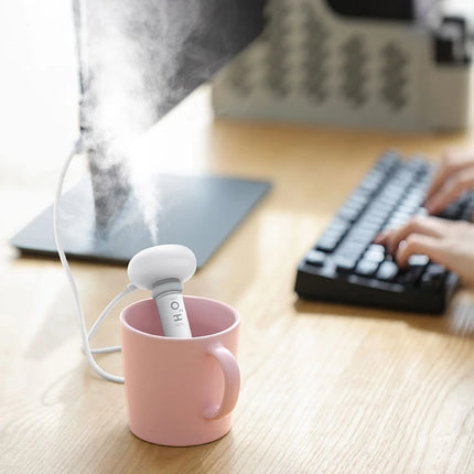 Mini Humidifier Stick NO Water Bottle USB Powered Portable Air Moisturizing Mist Humidifier for Travel Car Home Humidifier