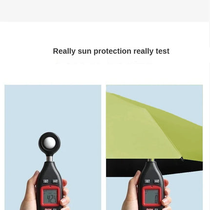 1Pc 55% Off Mini Sun Umbrella Pocket Rain Umbrella Vinyl Folding UV Ultraviolet Protection Sun Shade Pocket Parasol Capsule