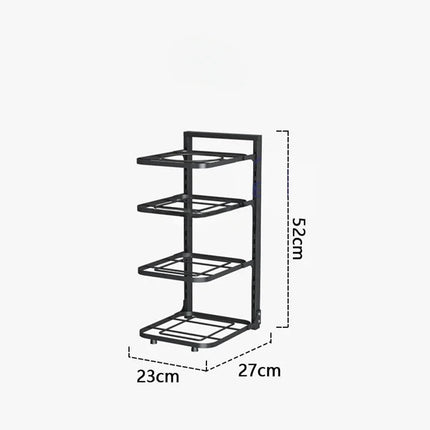 Adjustable Stainless Steel Kitchen Pot Rack