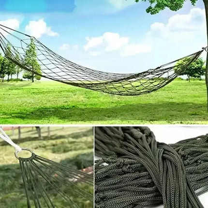 Portable Thickened Nylon Rope Hammock
