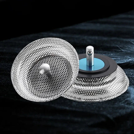 Waste Plug Kitchen Sink Strainer Replacement Basin Drain Filter Stainless Steel Shower Hair Catcher for Bathroom Accessories