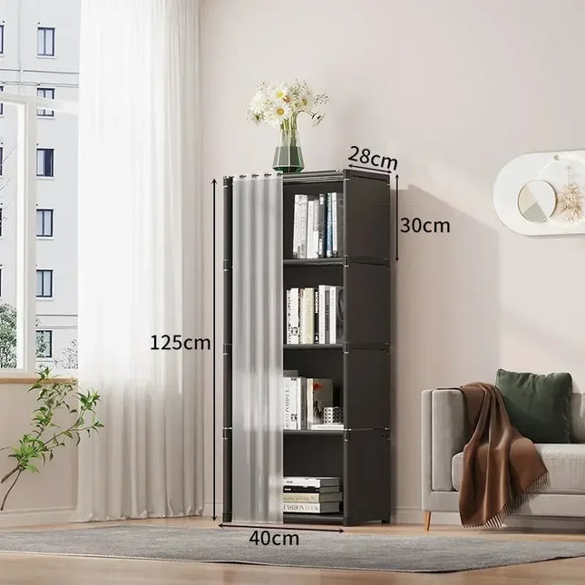 6/5 Layer Dustproof Wardrobe Storage Cabinet
