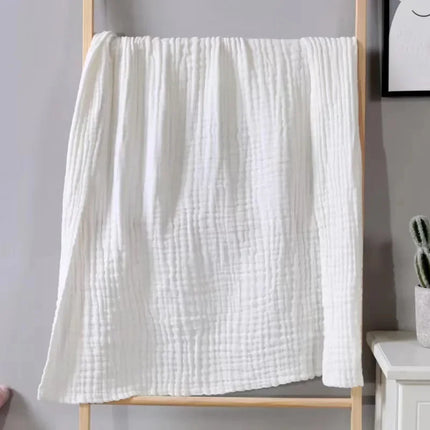 Newborn Bedding Sleeping Blanket Baby Accessories Boys Girls Bath Shower Towel Bathrobe 6 Layers Kids Muslin Swaddle Wrap